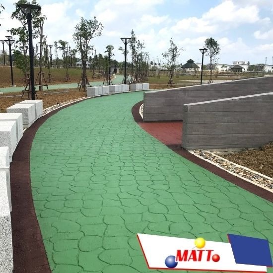 พื้นแอสฟัลท์พิมพ์ลาย พื้นแอสฟัลท์พิมพ์ลาย