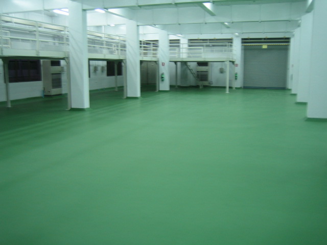 งานพื้นโพลิยูริเทน (พียู) สูตรเคลือบหนา / Polyurethane screed